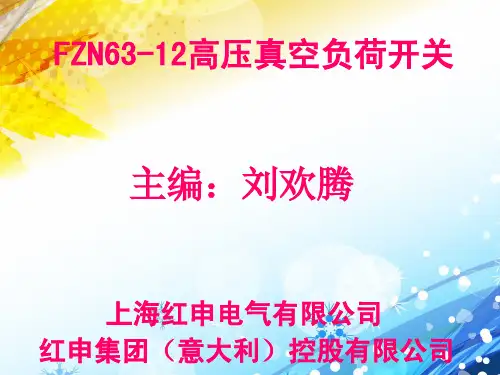 FZN63-12,FZRN63-12D真空负荷开关