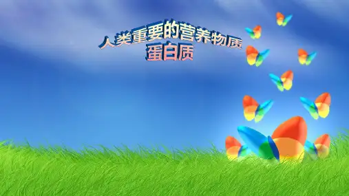 九年级化学人类重要的营养物质--蛋白质课件PPT
