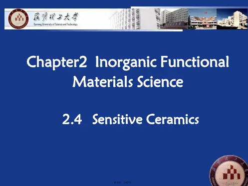 2.4敏感陶瓷