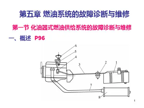 汽车故障与诊断PPT课件