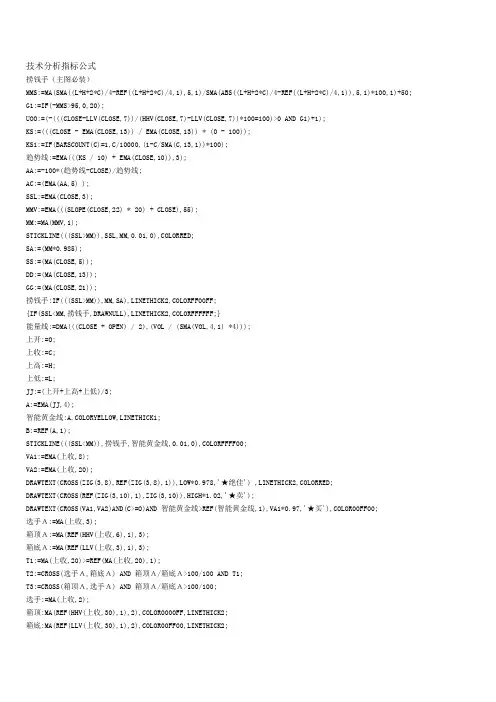 技术分析指标