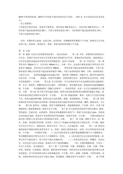 军检标准