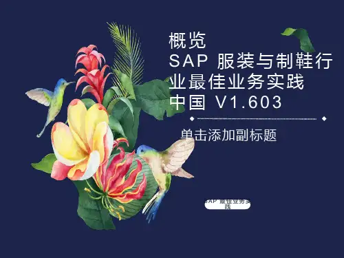 标准业务流程和场景