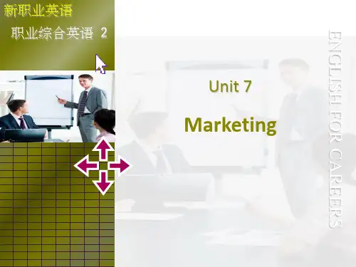新职业英语 综合英语2 Unit 7