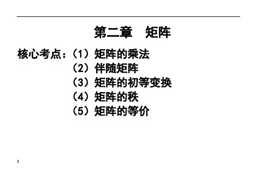 2015方浩线性代数讲义2-1