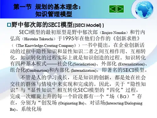 知识管理系统的规划(ppt 34页)