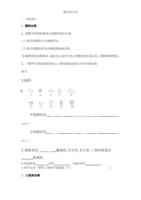 图形的分类