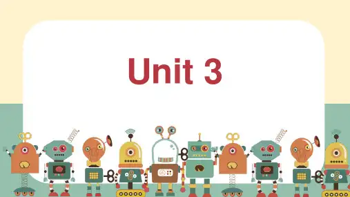 新概念成人版英语第二册unit3课件