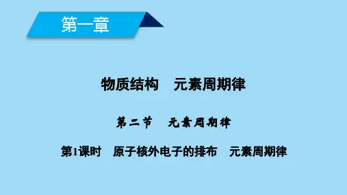元素周期律课件(最新)高中化学必修二PPT(61页)