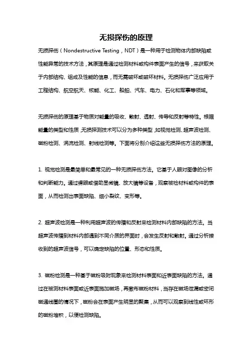 无损探伤的原理