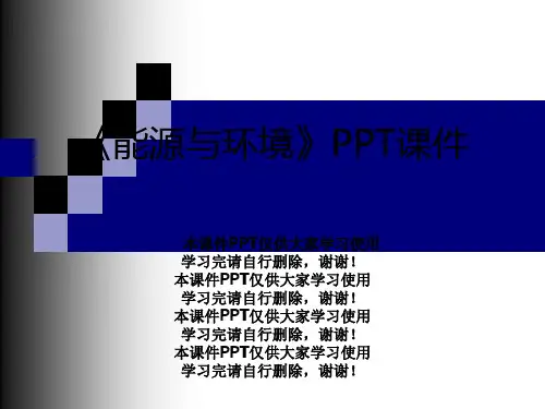 《能源与环境》PPT课件