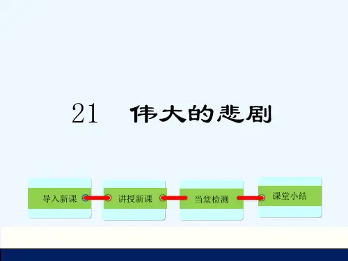 人教版伟大的悲剧 (2)  PPT