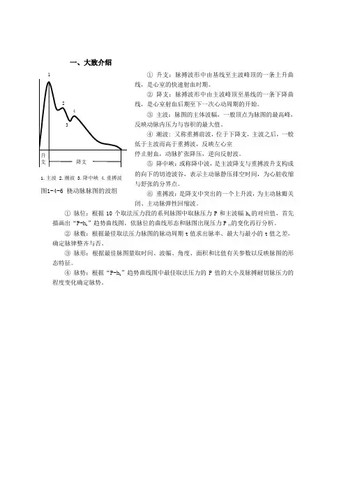 (完整版)脉象参数解释