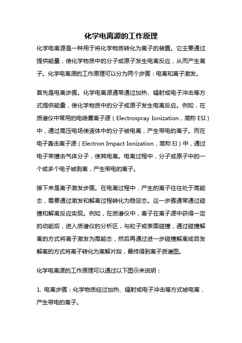 化学电离源的工作原理