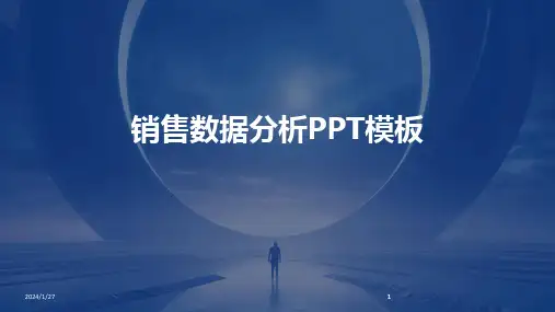 2024版销售数据分析PPT模板