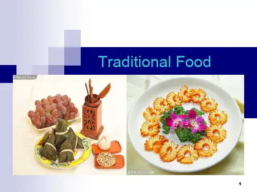 英语介绍各国传统美食PPT课件