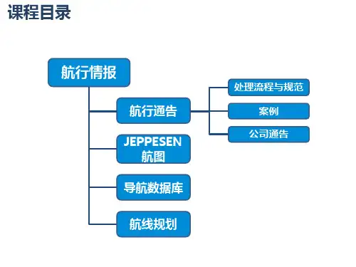 飞行员培训-H10209 航行情报 2020年复训
