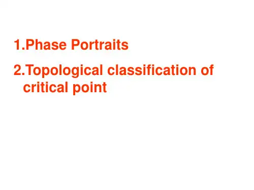 6.2 Critical point