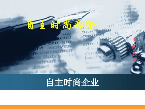 挑战杯创业大赛 ppt课件