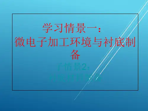 半导体工艺(第1章2)衬底材料制备PPT课件