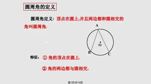 35圆周角PPT教学课件