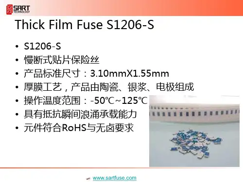 SMD1206贴片式保险丝