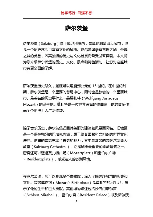萨尔茨堡_精品文档