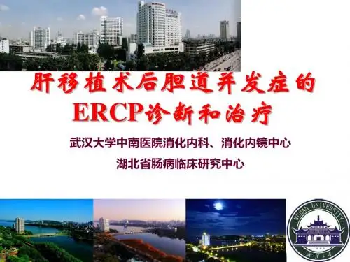 肝移植术后胆道并发症及其ERCP诊断与治疗