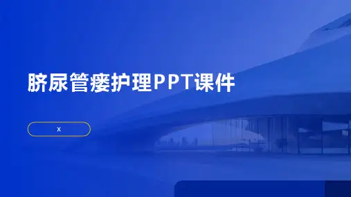 脐尿管瘘护理PPT课件