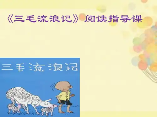 《三毛流浪记》阅读指导课PPT