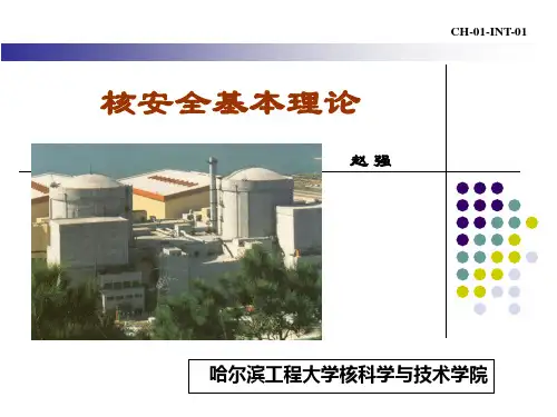 核安全基本理论知识(ppt 41页)