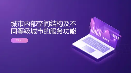 地理总复习课件城市内部空间结构与不同等级城市的服务功能