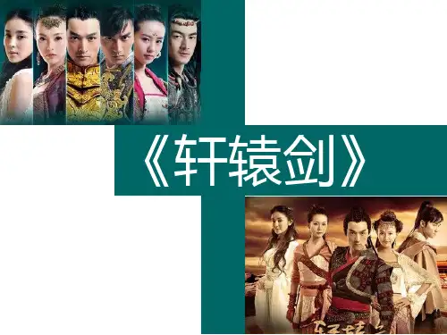电视演员PPT制作模板