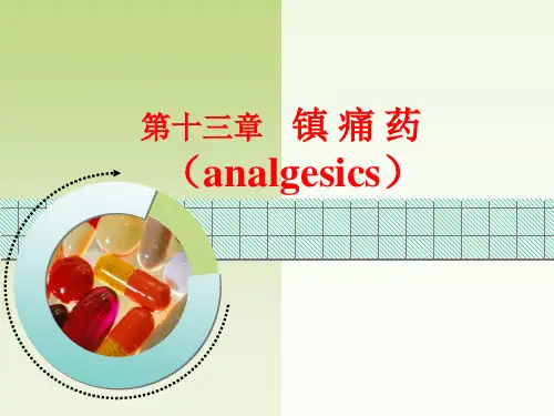 第13章 镇痛药(药理学人民卫生出版社第8版)