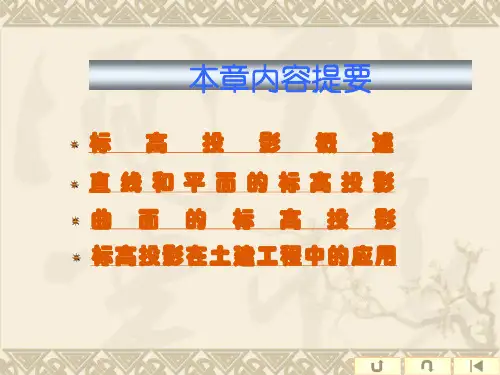 标高投影