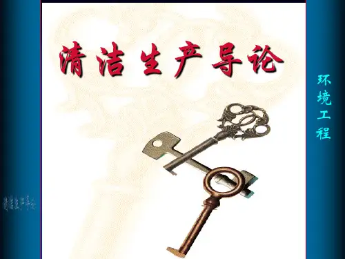 清洁生产导论
