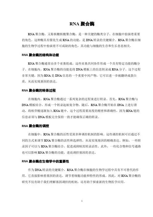 RNA聚合酶