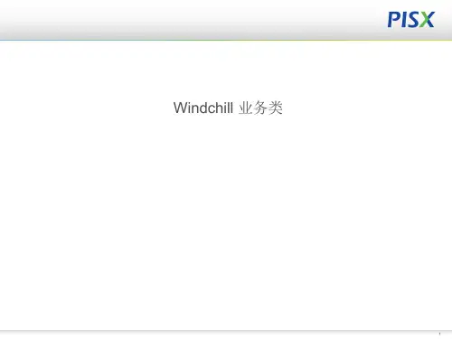 Windchill业务类培训讲义