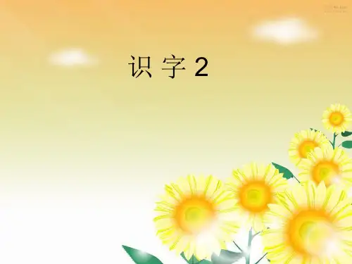 人教一年级下册语文识字二PPT课件