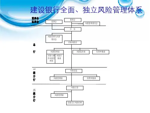 风险管理组织架构图库