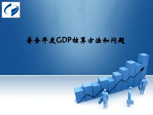 普查年度GDP核算方法和问题