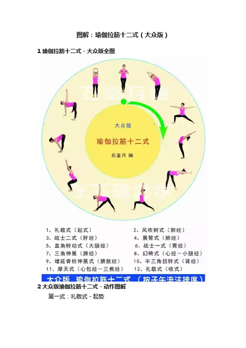 图解：瑜伽拉筋十二式（大众版）