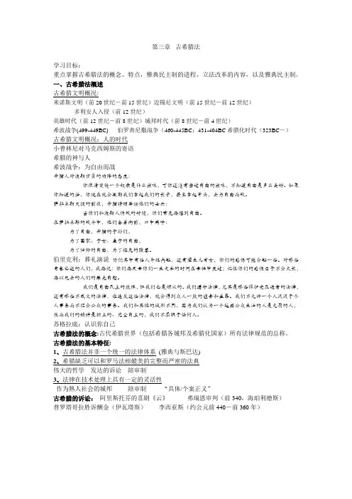 古希腊法