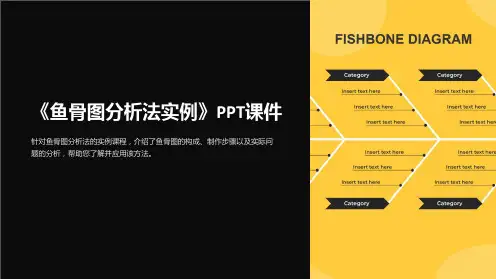 《鱼骨图分析法实例》课件