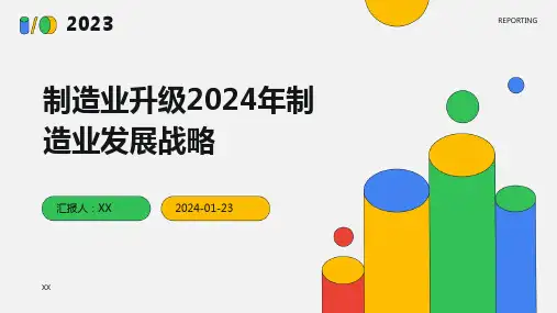 制造业升级2024年制造业发展战略
