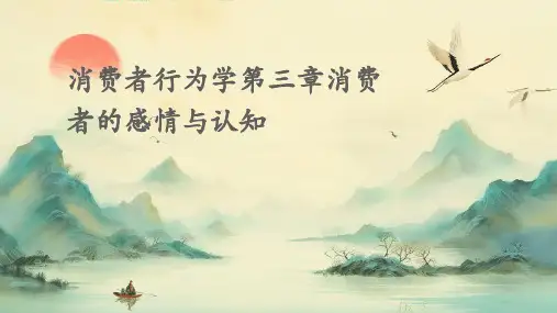 消费者行为学第三章消费者的感情与认知