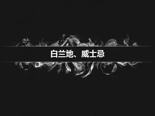 白兰地、威士忌介绍