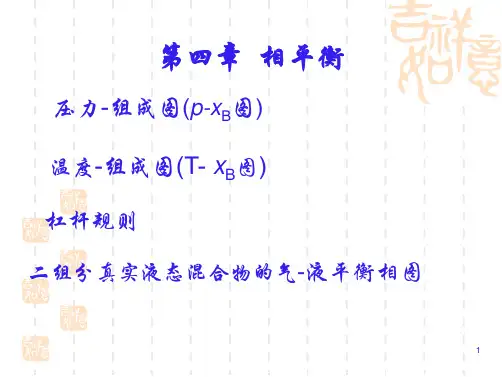 物理化学课件二组分相图相图