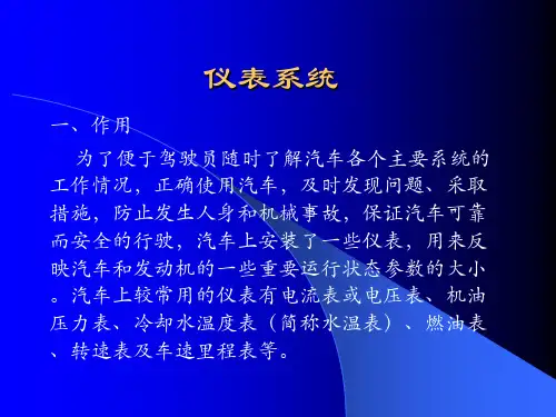 仪表与报警系统