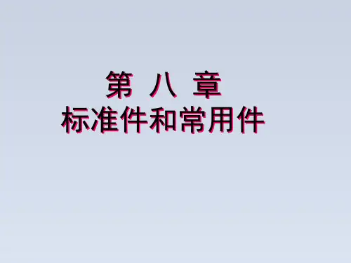 2023-机械制图 工程制图 标准件和常用件